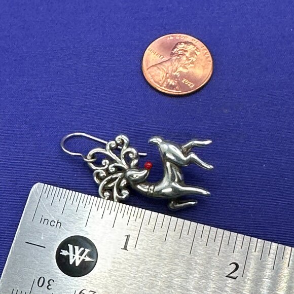 Brighton Christmas Theme Silver Plated Charm Bracelet & Earrings - Picture 16 of 16